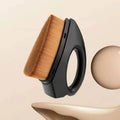 Kfeier Custom Makeup Brushes Logo Iron Foundation Flat Brush Nylon Face Use PVC Plastic Handle Multi-Color Options OEM/ODM