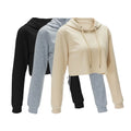 Tracksuits from Pakistan OEM Custom Print Design Clothing Custom Logo Printing Cotton Short Hoodie OEM Sweatshirts