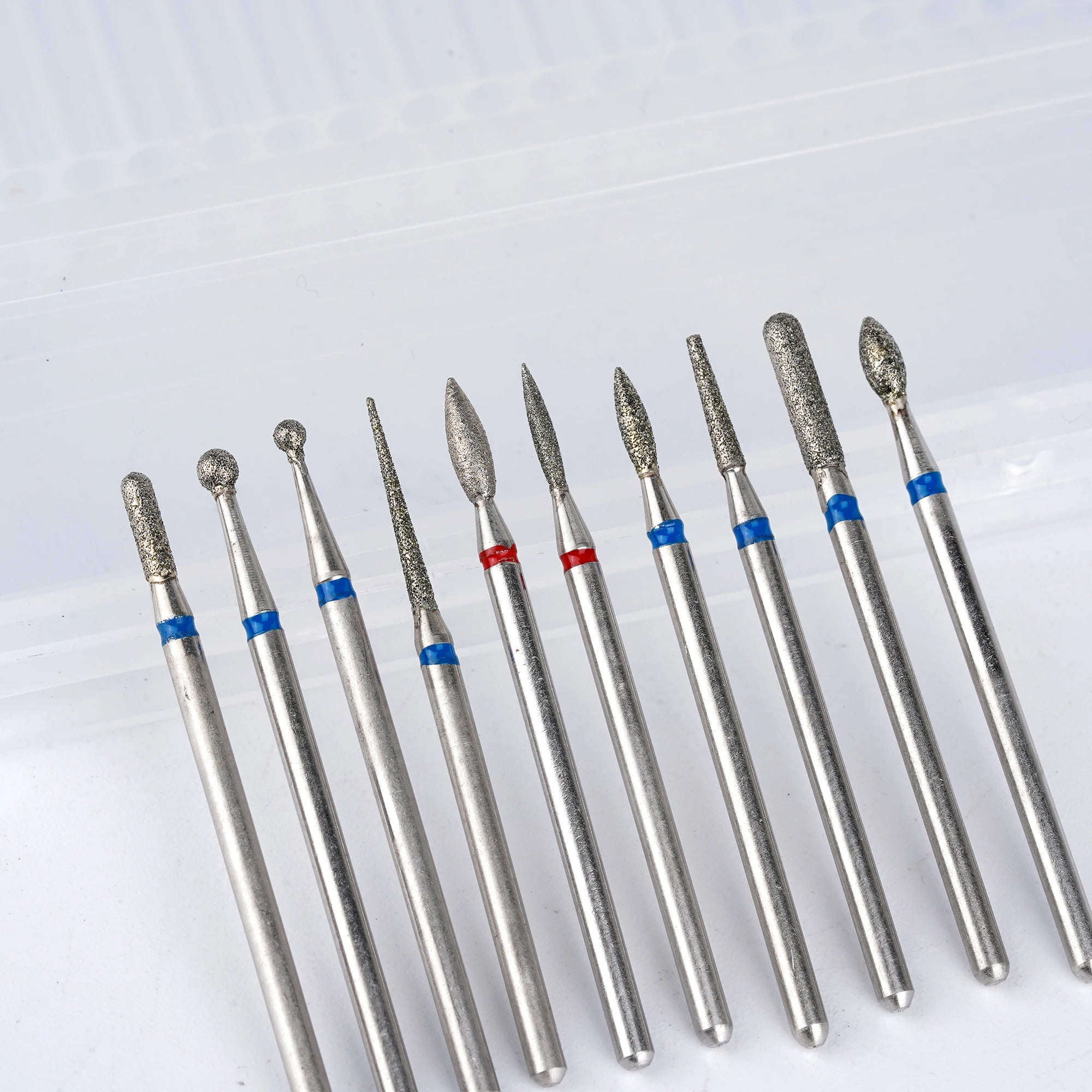 Low Price Cuticle Clean Nail Drill Bits 3/32" C/m/f/xf  Nail Drill Bit Set for Manicure Pedicure Diamond Nail Drill Bits