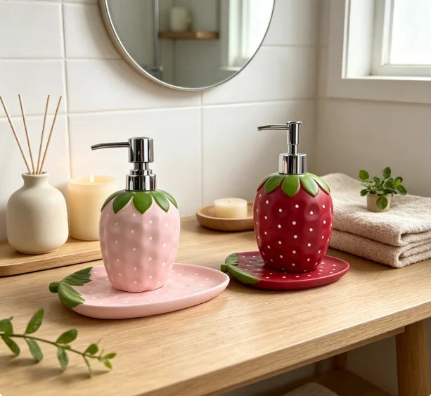 Customizable Ceramic Soap Dispenser for Home & Hotel Use Eco-Friendly Bathroom Accessory MegaBDM