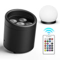 U`King 6X8W RGBWA+UV IP65 Waterproof Uplights Battery Powered Par Light Remote Wifi DMX Control Stage Rechargeable Uplight MegaBDM