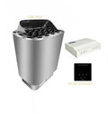 Harvia Vega Pro BC-23 Stainless Steel Silver Square Sauna Heater Modern Design Remote Digital Panel Control Dry Gym Sauna Room