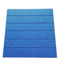 Custom Sizes and Patterns Grooved Recycled PET Felt Acoustic Panel Soundproof Chamfer Polyester Fiber Acoustic Panel