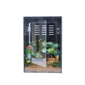 Customization Acrylic PVC Black Minimalist Crested Gecko Terrarium Pet Cage Crystal Clear Reptile Breeding Box Packaging MegaBDM