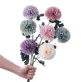 Dandelion Silk Artificial Flower Bouquet-Handmade Modern Design Shandong Home Decoration Graduation Christmas-Factory Wholesale MegaBDM