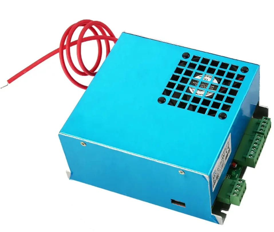 Joylaser  Blue Color Laser Power Supply  40 Watt 110V/220V for CO2 Cutting Machine and Engraving Machine