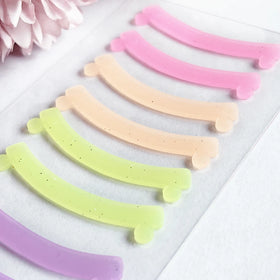Reusable Multi Colors Lash Lift Silicone Strip Lash Lift Silicone Ribbon Tape in Replacement of Plastic Wrap