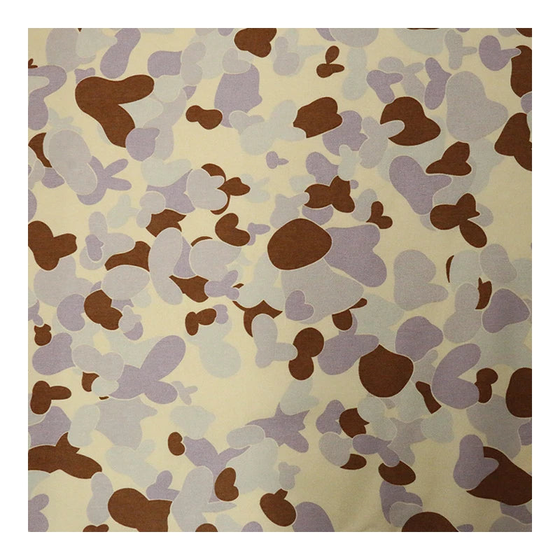 DPDU 500D Nylon Cordura Disruptive Pattern Camouflage Fabric Waterproof Printed PU Coated Oxford Fabric for Tactical Gear Bags