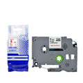 Tatrix TZ212 TZe212 TZ-212 TZe-212 6mm Red on White Compatible Laminated Label Tape Cartridge for Brother P Touch PT1000
