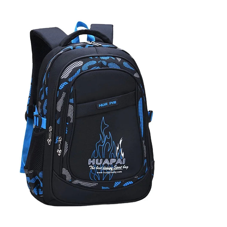 Primary School Bag Junior High School Students Backpack Travel Bag Casual Book Printing Logo Custom