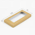 Customizable Chocolate Bar Packaging Boxes - Cardboard Gift Box with Embossing & Matt Lamination for Candy Cosmetics & Beauty
