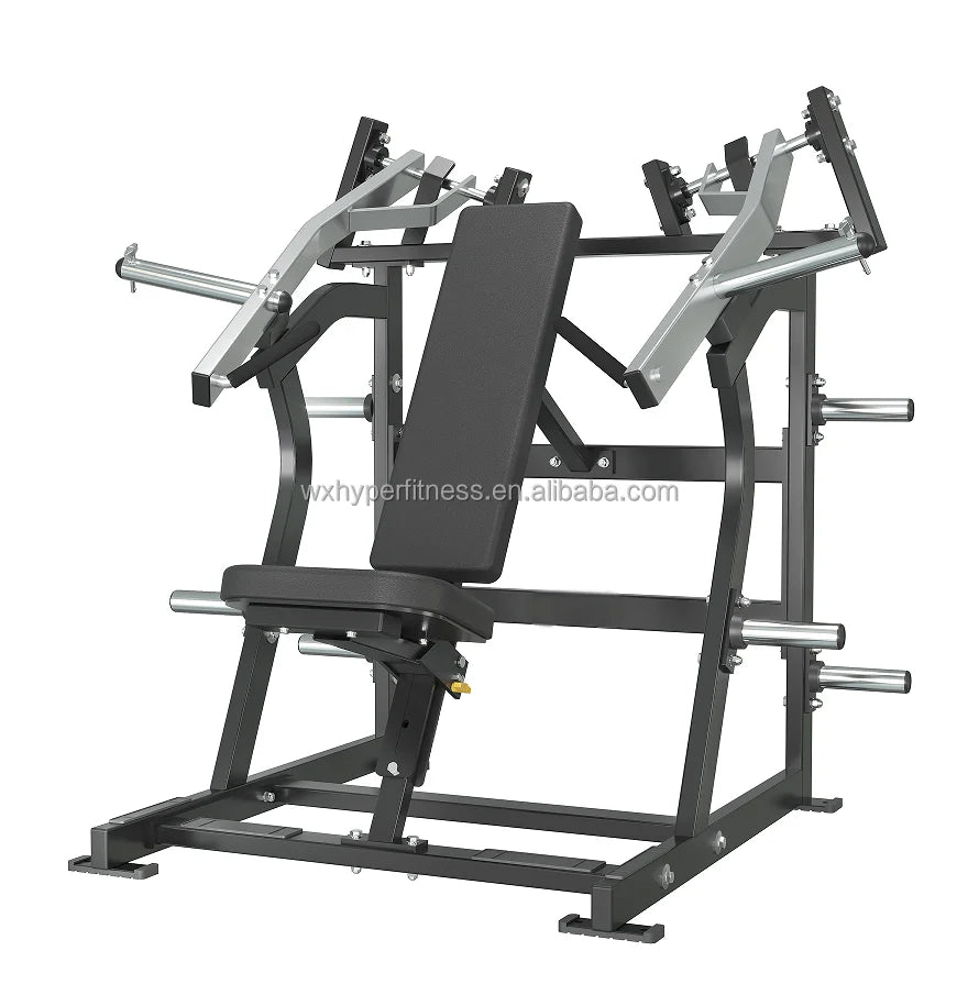 Hyper Fitness Super Incline Chest Machine Steel Commercial Use Gym Fitness Equipment Strength Training 4T Capacity