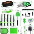 Car Beauty 15-piece Car Wash Cleaning Brush Detail Motorcycle Gloves Electric Drill Bruch Head Wash