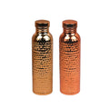 34oz -Ayurvedic Copper Water Bottle for Drinking Leak-Proof Lid BPA Eco Friendly with Premium Quality