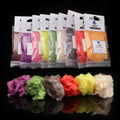 Wholesale Artificial Soft Bait Dry Fly Tying Material Kapok Dubbing for Trout Bass Fishing Lure Hooks River Lake Stream