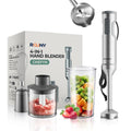 Variable Speed Hand Blender 1000W Immersion Blender Stainless Steel Stick Mixer for Home Food Processing MegaBDM