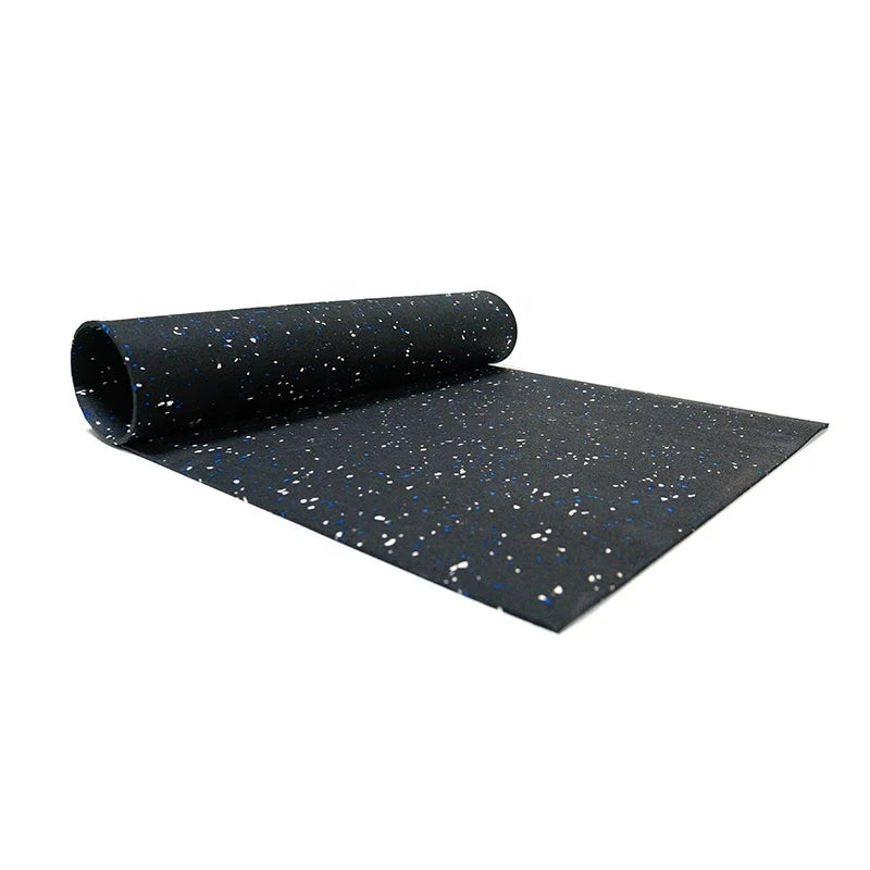 High Density SBR EPDM Recycled Flooring Rubber Rolls Rubber Matting Rolls for a Gym Floor