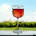 JUXINDA Colorful Dot Wine Glass High-end Exquisite Cup Retro Embossed Diamond Cup Glass Goblet champagne Glass Juice
