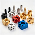 ROOVO High Precision Custom Made CNC Machining Stainless Steel Aluminum Copper Brass Parts OEM ODM Service Factory Price