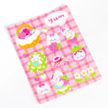 Custom Transparent Gloss Kiss Cut Stickers Multiple Designs Acceptable Waterproof Self-Adhesive Labels Private Custom Stickers