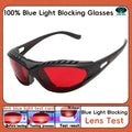 Red Lens，Orange Lens 100% Blue Light Blocking Goggles Glasses Gaming Glasses Anti fatigue fashion Phone Eyeglasses