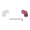 OCIM Red Clear Glass Cup Nozzle Kit for Pipe Narrow Seam Welding Parts