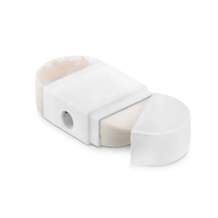 Sharpener and Erasers with Rubber Essential Tools for School and Office Use