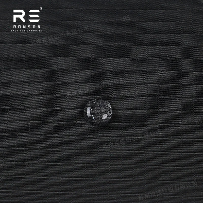 Black TC6535 Waterproof Rip-stop Cotton Fabric 65% Polyester 35% Cotton Eco-Friendly Tactical Uniform Clothing Material Durable