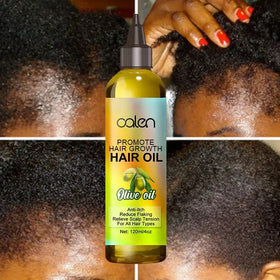 Custom Logo Olive Oil Hair Scalp Oil Natural Scalp Massage Oil for Hair Growth Anti-Itching 120ml