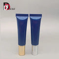 Custom Logo 15ml Blue Body Lotion Skin Cream Cosmetic Packing Soft Squeeze Tube Plastic BB CC Cream Tube for Cosmetic