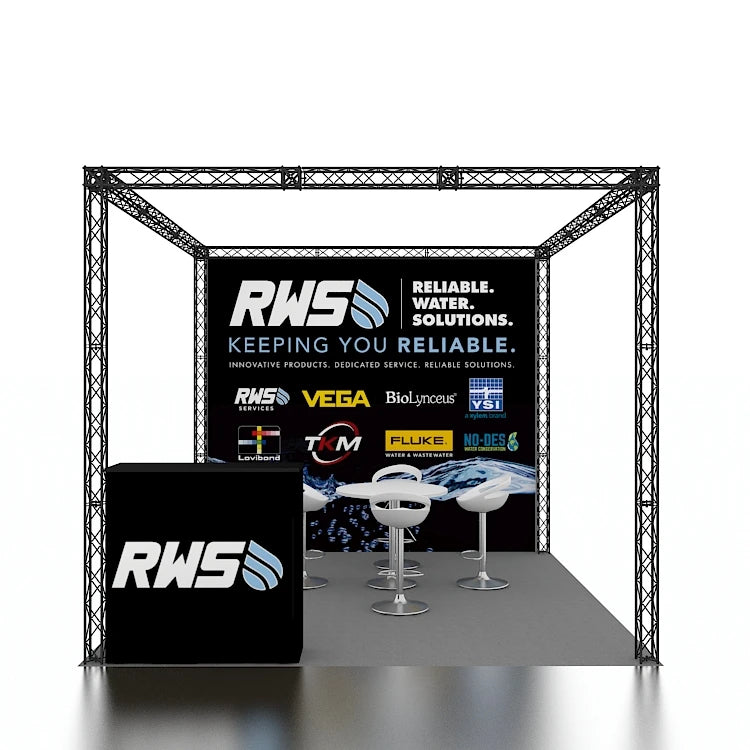 High Quality 10x10 Expo Truss Booth Wholesale Foldable Aluminum Frame Easy Installation Durable Modular Design for Trade Show