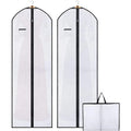 Customized Garment Bag Wedding Dress Female Long Dress Suit Cover Folding Non-woven Dust Bags with Handles Gown Suit Garment Bag