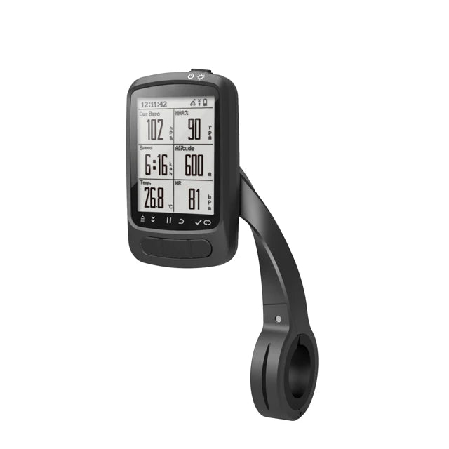 Chileaf CL600 New Digital Anti-glare 2.4-inch Large Screen Bike Computer IP65 Waterproof Ble ANT+ Wireless Transmission 1000mAh