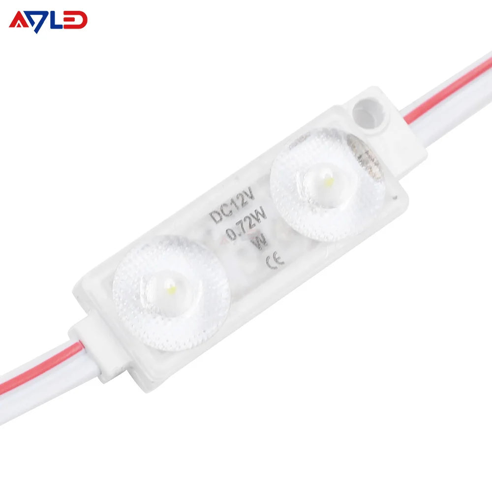 ADLED LED Module Light Waterproof IP68 Module DC12V/DC24V/AC110V/AC220V  0.72w 100lm/w with UL CE led for Backlight Letter Sign