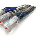Weihai Weiyufishing Tackle's 14.5inch Double Soft Plastic Octopus Skirt Saltwater Tuna Fishing Lure Color Slant Resin Head PVC