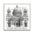 Wholesale Modern SOA Arts Hot Selling Line Drawing Arab Contractors Gothic Style Canvas Wall Art Prints for Large Projects MegaBDM