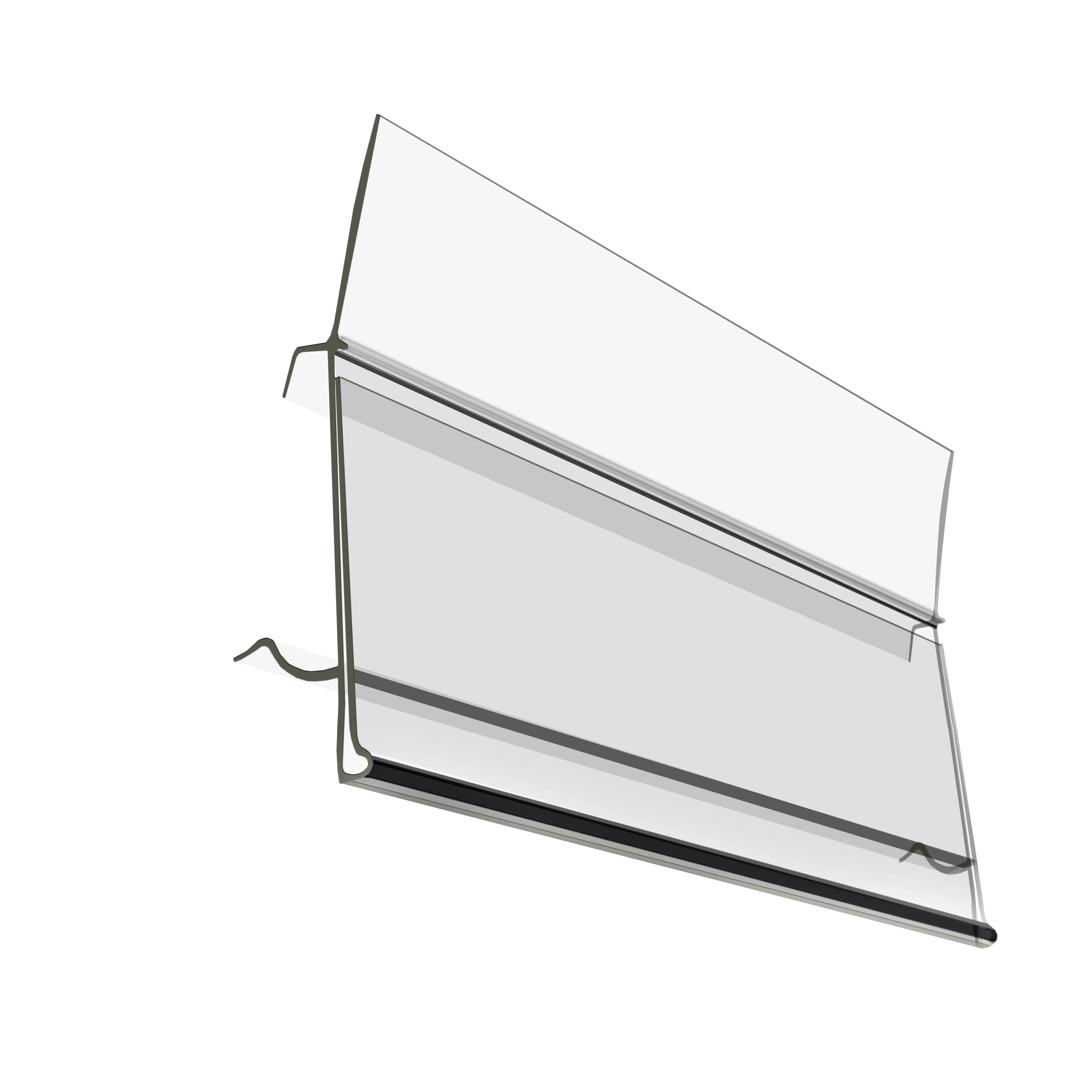 Self-adhesive Ticket Stripss Display Epos Strips Label Holder for Supermarket Shelves