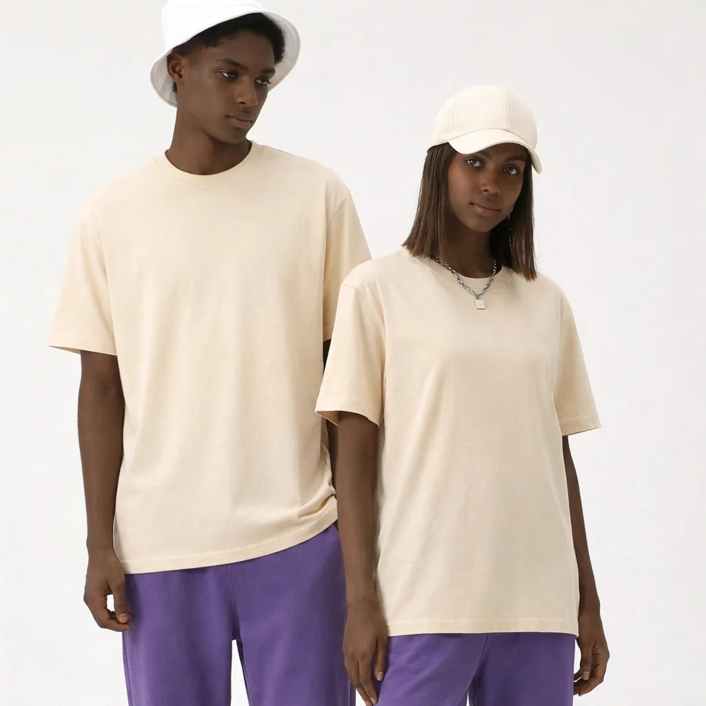 Bangladesh CN Factory Price Custom Logo Embroidery Wholesale Men's 24s Combed Cotton Blank European Size Crew Neck T Shirt MegaBDM