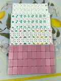 Hot Selling New American Mahj Mood Light Pink Blush Luxury 160 Pieces Acrylic American Mahjong Set for Adult Entertainment MegaBDM