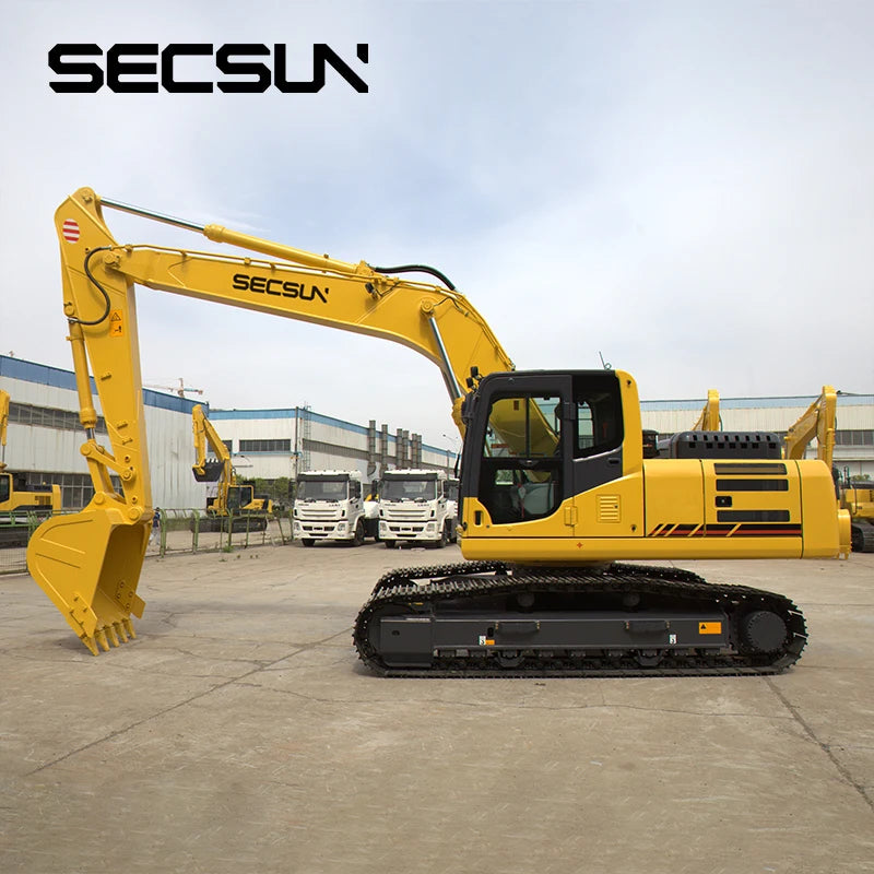 SECSUN CE Approval Charging Style Digger Bagger Machine 21 Ton 24 Ton Electric Crawler Excavator for Sale