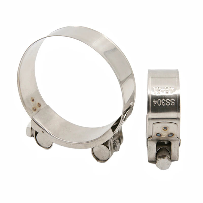 Heavy Duty Single Bolt Stainless Steel Swivel Clamp Automotive Hose Clamps Inch/Metric Hardware Tools