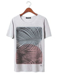 Men's Casual Short Sleeve O-Neck T-Shirt 100% Combed Cotton Bio Wash Customizable Tshirt Options & Printed Patterns Manufacturer