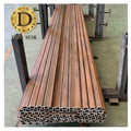 Outdoor Eco-Friendly Capped WPC Cladding Building Exterior Decoration Wood Plastic Composite Wall Panel