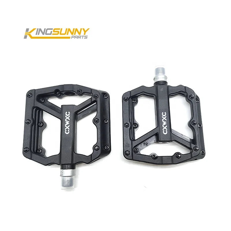 Electric Bicycle Accessories CXWXC Anti-slip Foot Pedals for Ebike Moutain Off-Road Bike Aluminum Alloy Foot Stand Spare Parts MegaBDM