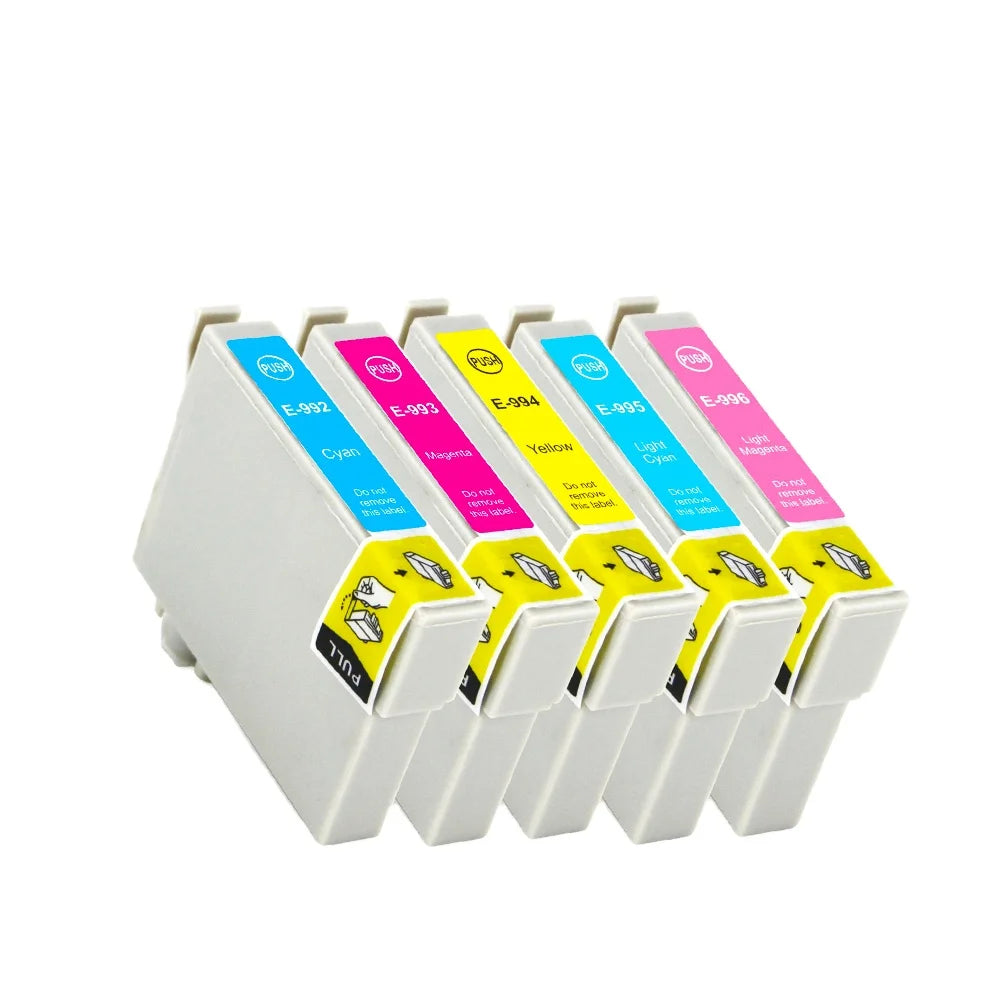 Tatrix Compatible Ink Cartridge T0992 T0993 T0994 T0995 T0996  for Epson Artisan 725 730 810 835 T0992 Ink Cartridge