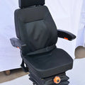 Mechanical Steel Suspension Seat High Back Adjustable Backrest with Axis Remote Valve Control 1 Year Warranty MegaBDM