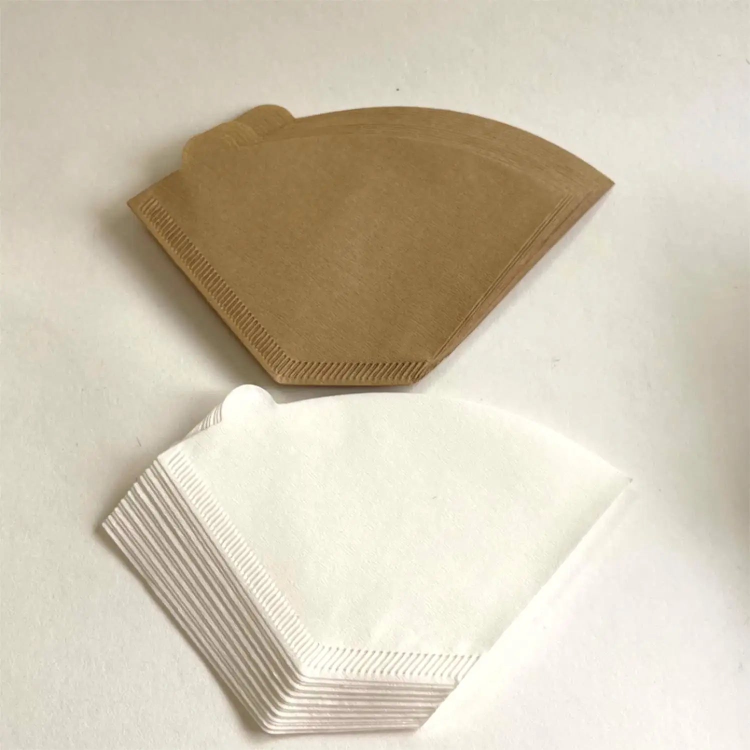 U Shape Filters 04 Coffee Filters 4 Cone Paper Small Cone Coffee Filters 4-6 Cups White 40Pieces