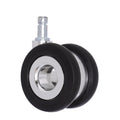 70mm TPR Swivel Office Chair Caster Wheels-Industrial Design 60kg Load Capacity Precision Ball Bearing Durable Silent Easy