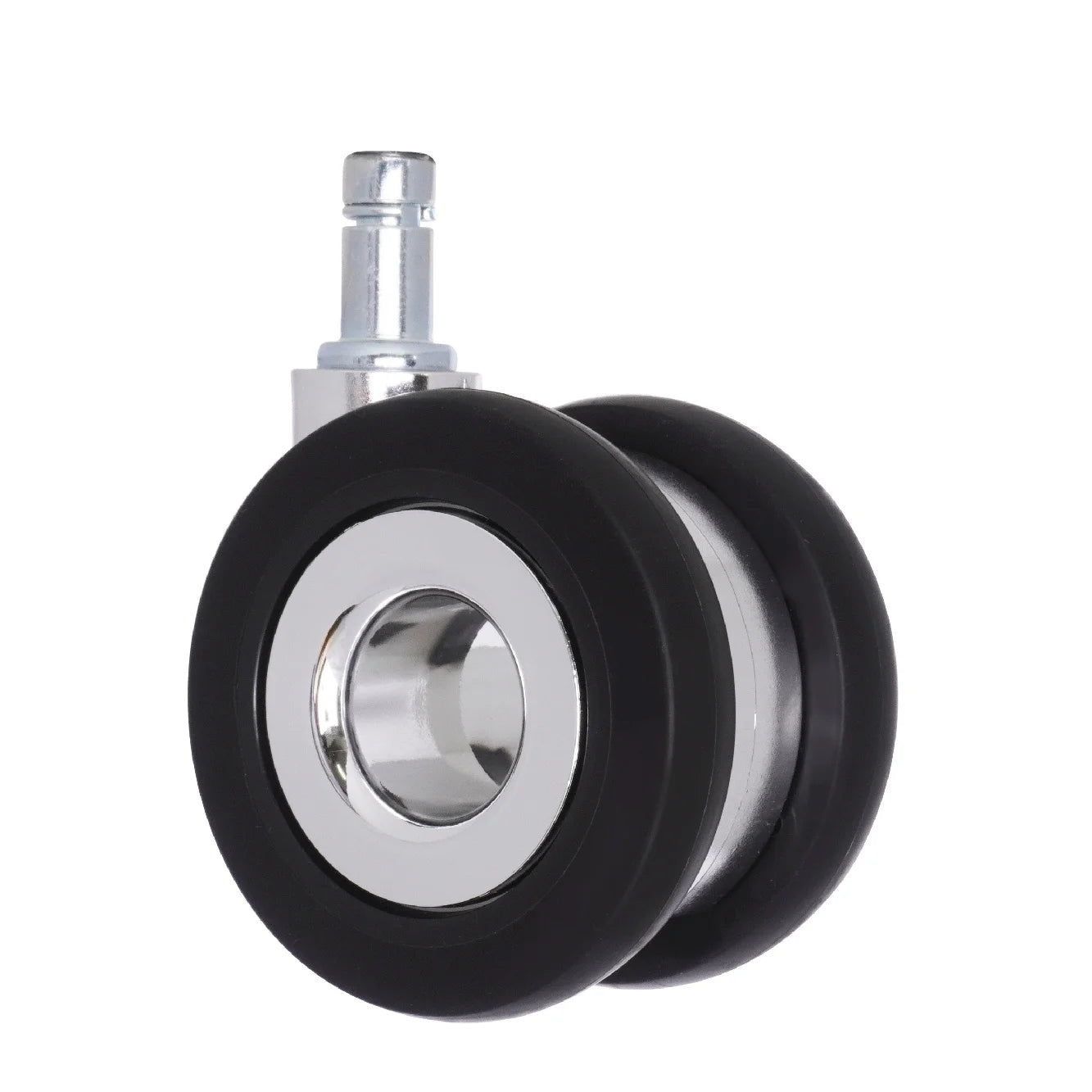70mm TPR Swivel Office Chair Caster Wheels-Industrial Design 60kg Load Capacity Precision Ball Bearing Durable Silent Easy