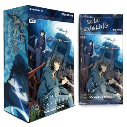 Leveling Netflix Global Series Collect Card Vol.1 Illustrations of popular characters Paper Box 10 Packs Carbon Impact MegaBDM